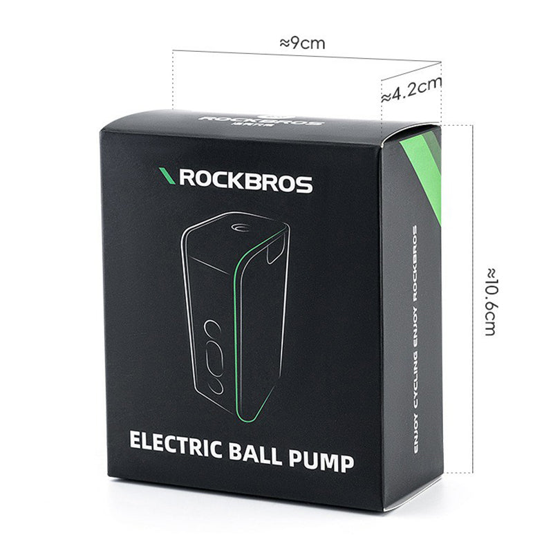 ROCKBROS 42520006001 Portable Digital Display Basketball Football Inflator Wireless Electric Air Pump ROCKBROS 42520006001 Portable Digital Display Basketball Football Inflator Wireless Electric Air Pump